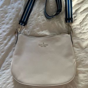 White Leather Kate Spade Rosie Purse